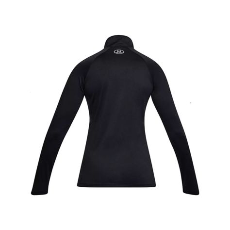 Polerón Primera Capa Mujer UA Tech ™ 1/2 Zip Negro Under Armour-1