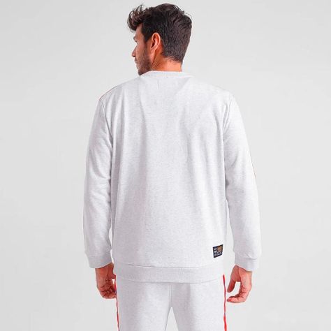 Polerón Hombre Everlast Gris Melange Terry Jab-1