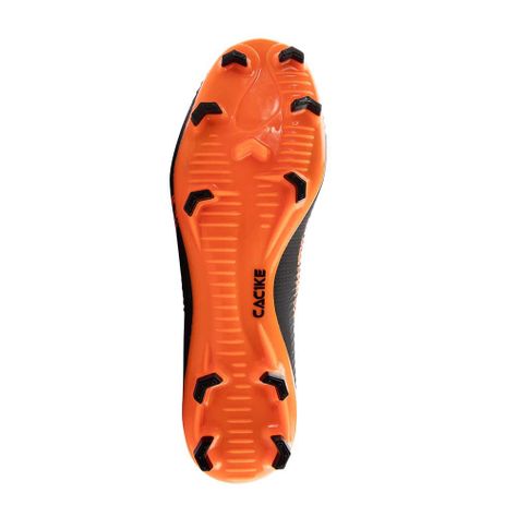 Zapatillas Hombre Futbol Negro Naranjo Wings Cac1ke-5