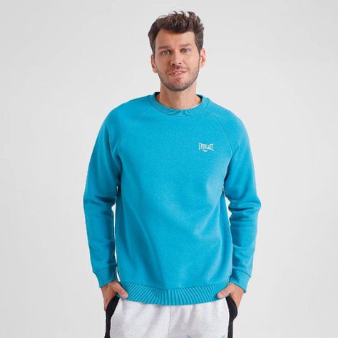 Polerón Hombre Everlast Azul London Caribe-0