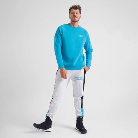 Polerón Hombre Everlast Azul London Caribe-2