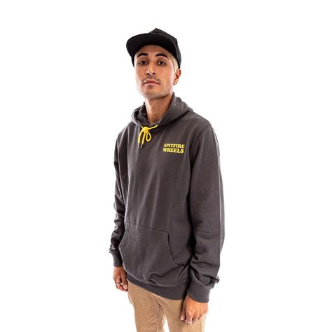 Polerón Hoodie Canguro Hombre Spitfire Oliva-0