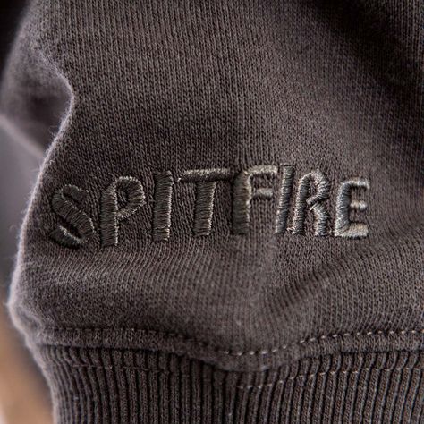 Polerón Hoodie Canguro Hombre Spitfire Oliva-6