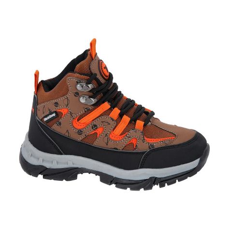 Zapato Infantil Outdoor Alto Naranjo Camanchaca Blacksheep-0