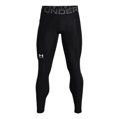 Pantalón Primera Capa Legging HeatGear® Hombre Negro Under Armour-0