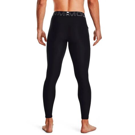 Pantalón Primera Capa Legging HeatGear® Hombre Negro Under Armour-3