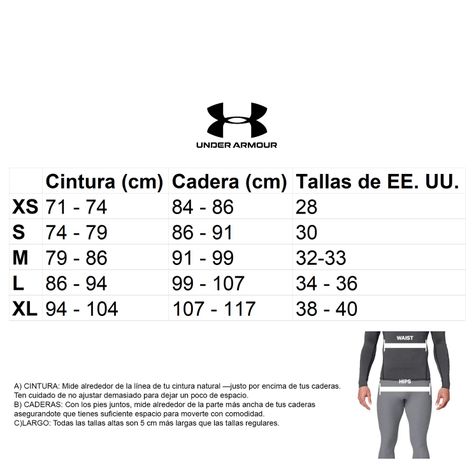 Pantalón Primera Capa Legging HeatGear® Hombre Negro Under Armour-4