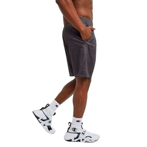 Short Hombre 9'' Gris Classic Mesh Champion-2