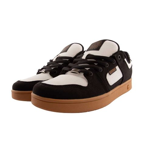 Zapatillas de Hombre Spitfire 360 Canvas Negro-Blanco-3