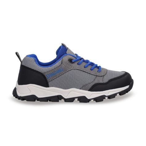 Zapatillas Outdoor Junior Kaya Gris Azul Spalding-0