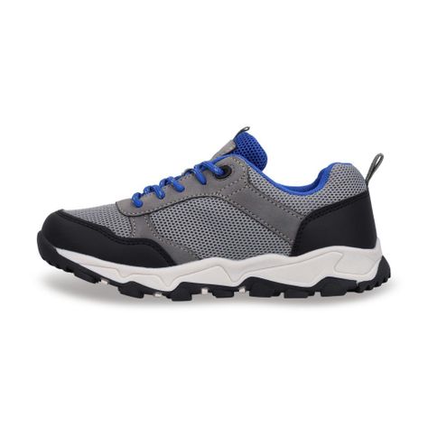 Zapatillas Outdoor Junior Kaya Gris Azul Spalding-1