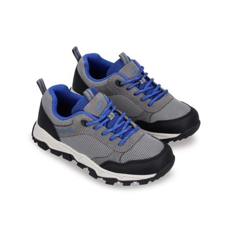 Zapatillas Outdoor Junior Kaya Gris Azul Spalding-3
