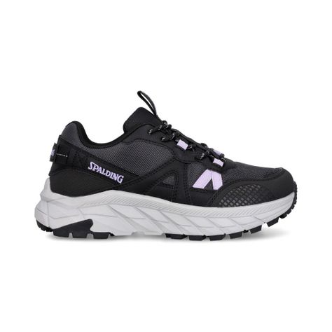 Zapatillas Outdoor Mujer Cliff Negro Gris Spalding-0