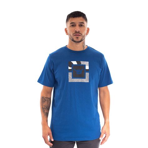 Polera Hombre Azul Shaka Summer Fest Hang Loose-0