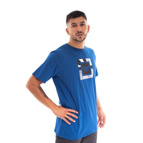Polera Hombre Azul Shaka Summer Fest Hang Loose-3