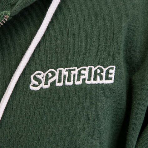 Polerón Full Zipper Hombre Spitfire Verde-5