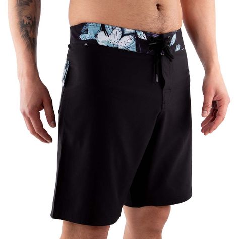 Traje De Baño Hombre Florida Negro Hang Loose-2