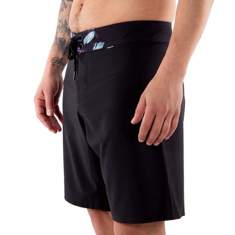 Traje De Baño Hombre Florida Negro Hang Loose-5