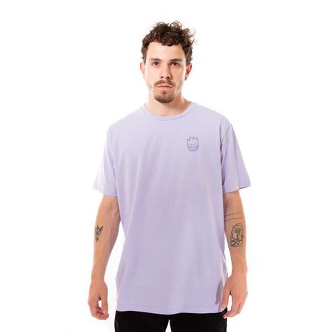 Polera Manga Corta Violeta Vortex Spitfire-0