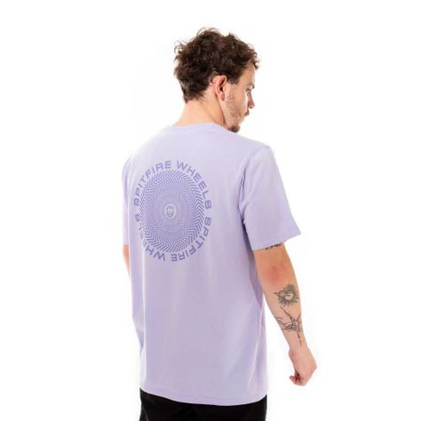 Polera Manga Corta Violeta Vortex Spitfire-1