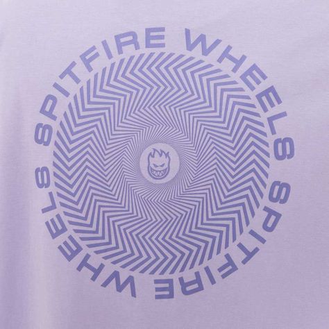 Polera Manga Corta Violeta Vortex Spitfire-4