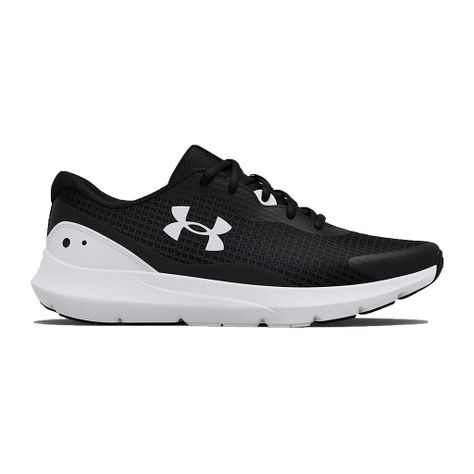 Zapatillas Running Mujer Surge 3 Negro Blanco Under Armour-0