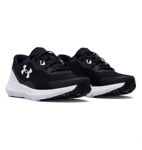 Zapatillas Running Mujer Surge 3 Negro Blanco Under Armour-4