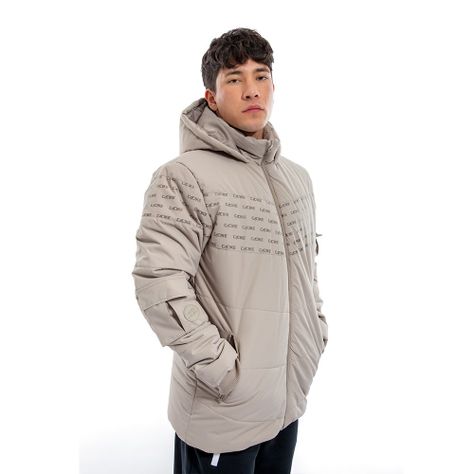 Parka Cac1ke Manga Larga Pure Cashmere-2