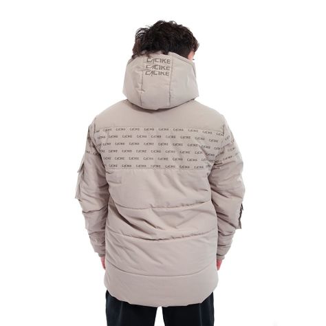 Parka Cac1ke Manga Larga Pure Cashmere-3