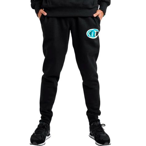 Jogger Hombre Champion Negro Reverse Weave-0
