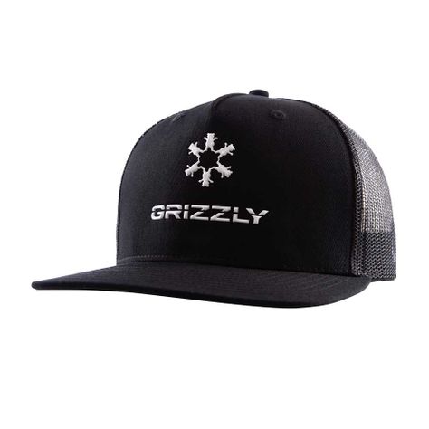 Gorro Trucker Outdoor Division Drift Hat Black Grizzly-1