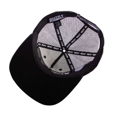 Gorro Trucker Outdoor Division Drift Hat Black Grizzly-4