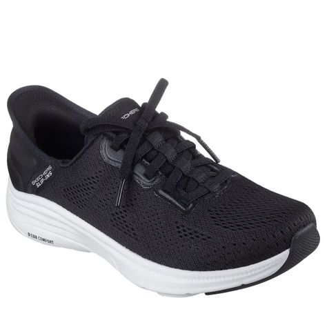 Zapatillas Urbanas Skechers Mujer D'lux Comfort 2.0 104476-BKW-2