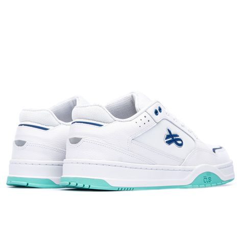 Zapatillas Sousa Branco Azl Imperial  Hombre Ous Blanco Verde Azul-2