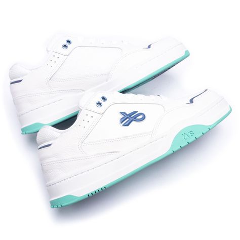 Zapatillas Sousa Branco Azl Imperial  Hombre Ous Blanco Verde Azul-6