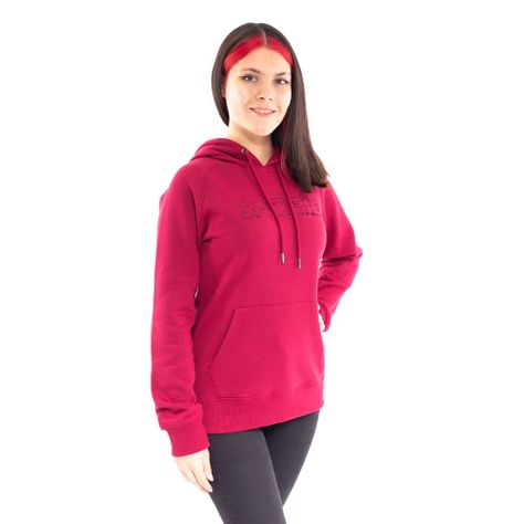 Polerón Hoodie Mujer Spitfire Burdeo-4