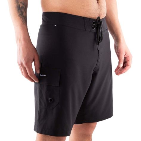 Traje De Baño Hombre Clean Negro Hang Loose-2