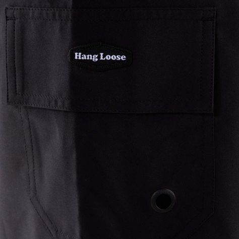 Traje De Baño Hombre Clean Negro Hang Loose-3