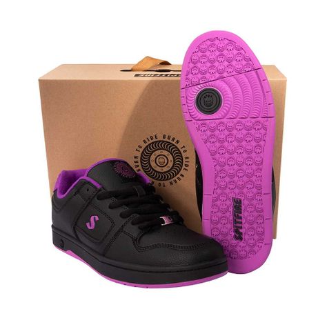 Zapatillas Hombre Negro - Morado 360 Series Spitfire-7