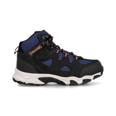 Zapatillas Outdoor Junior Camp Negro Azul-0