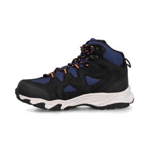 Zapatillas Outdoor Junior Camp Negro Azul-1