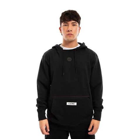 Polerón Cac1ke Hoodie Negro-0