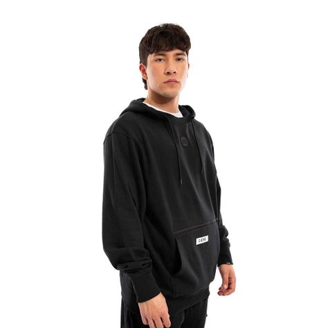 Polerón Cac1ke Hoodie Negro-2