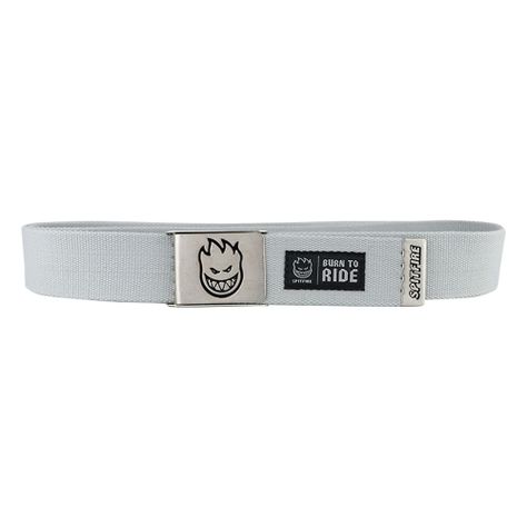 Cinturón Gris Belt Letter Spitfire-1