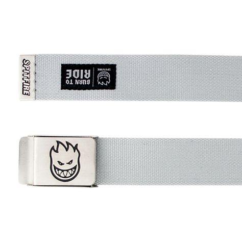 Cinturón Gris Belt Letter Spitfire-2