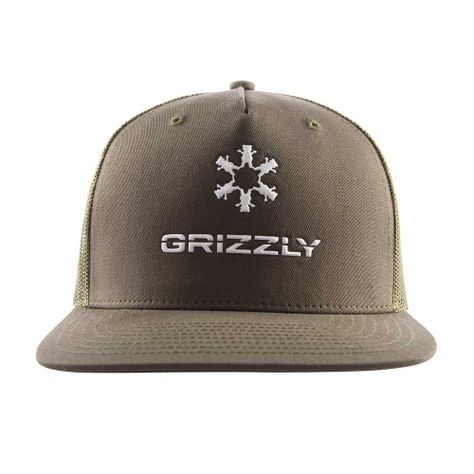 Gorro Trucker Outdoor Division Drift Hat Green Grizzly-0