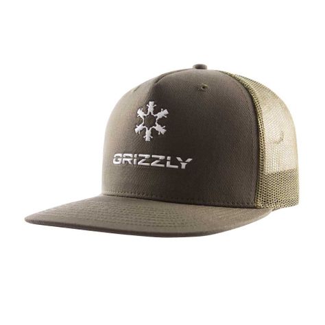 Gorro Trucker Outdoor Division Drift Hat Green Grizzly-1