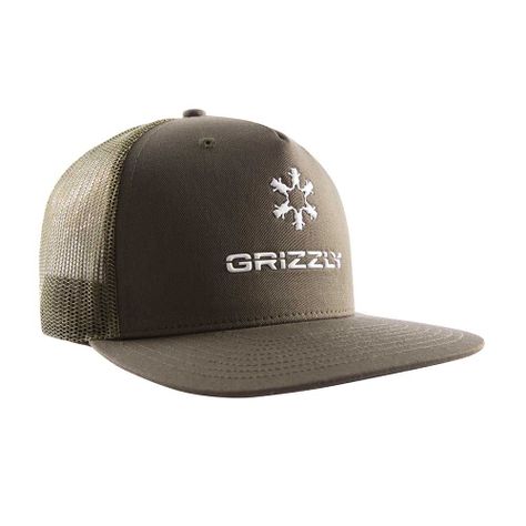 Gorro Trucker Outdoor Division Drift Hat Green Grizzly-2