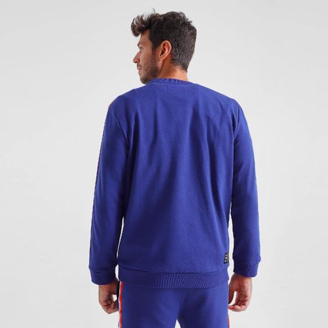 Poleron Hombre Everlast Jab Azul-1