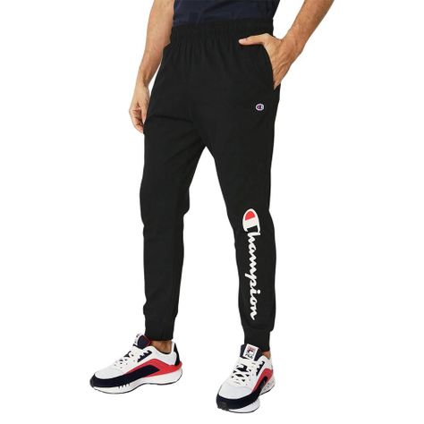 Jogger Hombre Champion Negro Powerblend Graphic-0